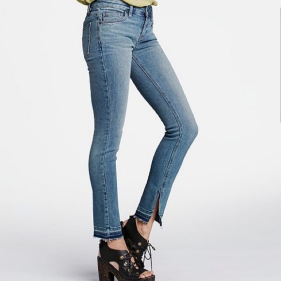 FreePeople Raw Hem Skinny Jeans - Picture 2 of 10